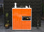 Highboard Larissa, Orange Front (92x108x35cm) - Stil.Zeit Möbel GmbH