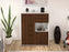 Highboard Lilia, Walnuss Front (92x108x35cm) - Stil.Zeit Möbel GmbH