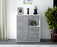 Highboard Loredana, Beton Front (92x108x35cm) - Stil.Zeit Möbel GmbH