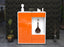 Highboard Lorena, Orange Front (92x108x35cm) - Stil.Zeit Möbel GmbH