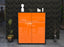 Highboard Greta, Orange Front (92x108x35cm) - Stil.Zeit Möbel GmbH