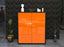 Highboard Jessica, Orange Front (92x108x35cm) - Stil.Zeit Möbel GmbH