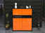 Highboard Josefina, Orange Front (92x108x35cm) - Stil.Zeit Möbel GmbH