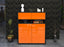 Highboard Karlotta, Orange Front (92x108x35cm) - Stil.Zeit Möbel GmbH