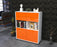 Highboard Joelina, Orange Seite (92x108x35cm) - Stil.Zeit Möbel GmbH