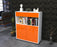 Highboard Jolanda, Orange Seite (92x108x35cm) - Stil.Zeit Möbel GmbH