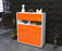 Highboard Karlotta, Orange Seite (92x108x35cm) - Stil.Zeit Möbel GmbH