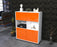 Highboard Katyna, Orange Seite (92x108x35cm) - Stil.Zeit Möbel GmbH