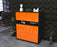 Highboard Jasmin, Orange Seite (92x108x35cm) - Stil.Zeit Möbel GmbH