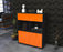 Highboard Ketty, Orange Seite (92x108x35cm) - Stil.Zeit Möbel GmbH