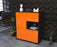 Highboard Liridona, Orange Seite (92x108x35cm) - Stil.Zeit Möbel GmbH
