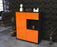 Highboard Lisa, Orange Seite (92x108x35cm) - Stil.Zeit Möbel GmbH