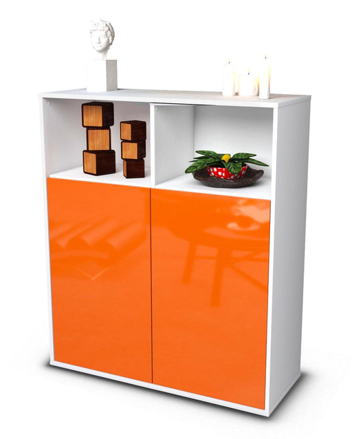 Highboard Giovanna, Orange Studio (92x108x35cm) - Stil.Zeit Möbel GmbH