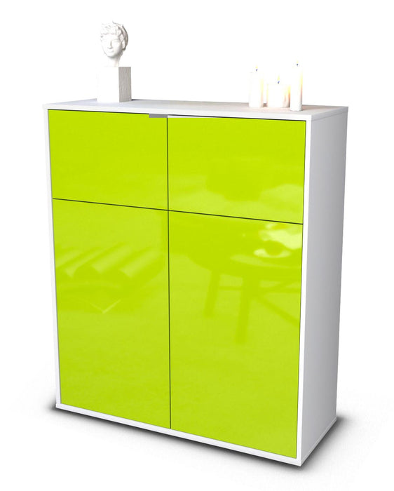 Highboard Greta, Grün Studio (92x108x35cm) - Stil.Zeit Möbel GmbH