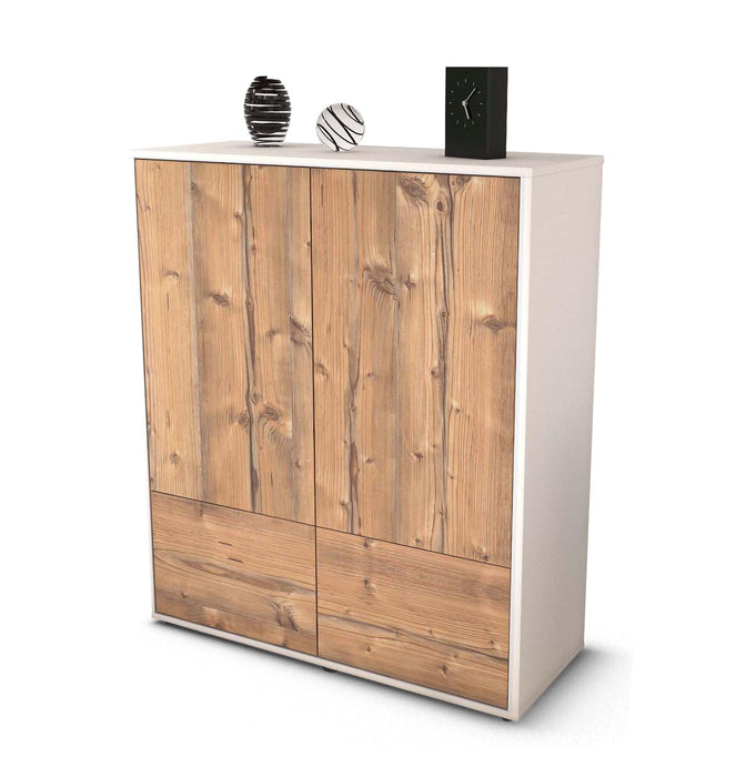 Highboard Ida, Pinie Studio (92x108x35cm) - Stil.Zeit Möbel GmbH