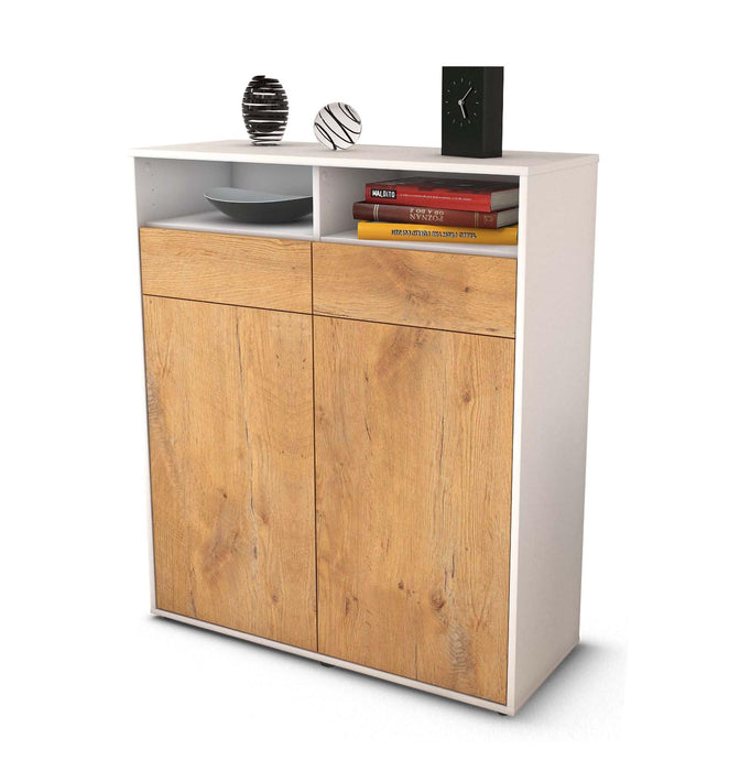 Highboard Ilaria, Eiche Studio (92x108x35cm) - Stil.Zeit Möbel GmbH