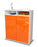Highboard Ilaria, Orange Studio (92x108x35cm) - Stil.Zeit Möbel GmbH