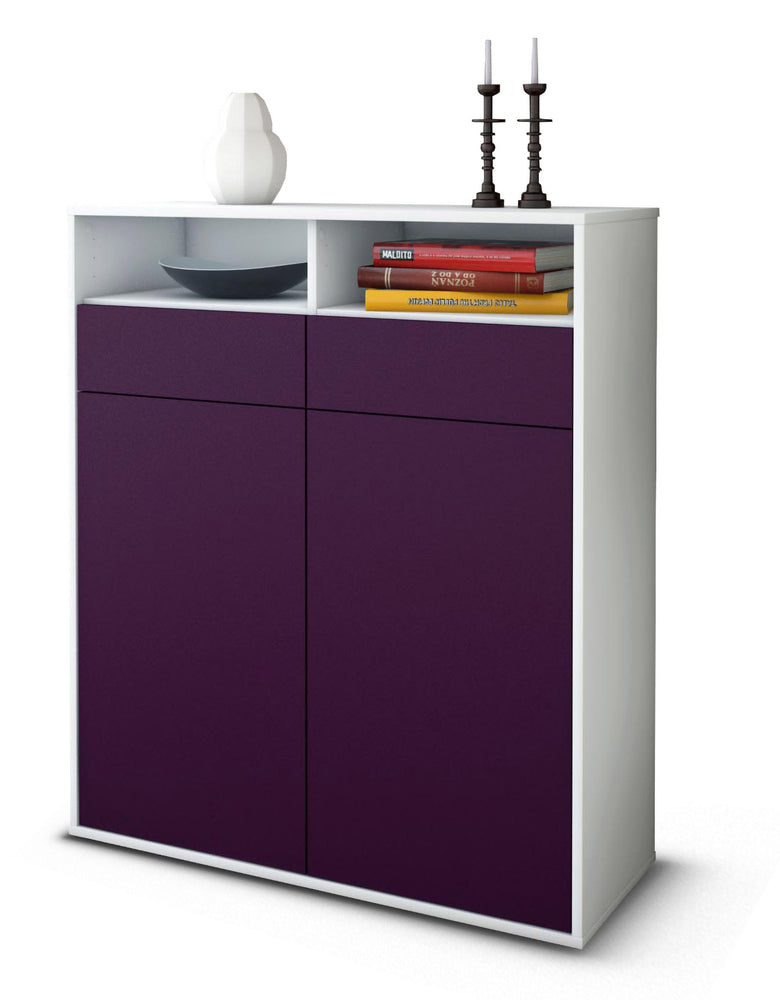 Highboard Ilaria, Lila Studio (92x108x35cm) - Stil.Zeit Möbel GmbH