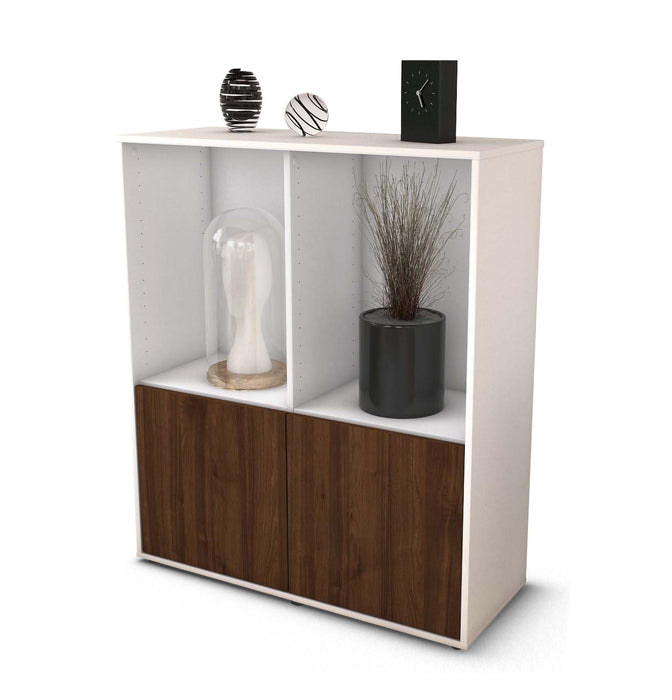 Highboard Ivona, Walnuss Studio (92x108x35cm) - Stil.Zeit Möbel GmbH