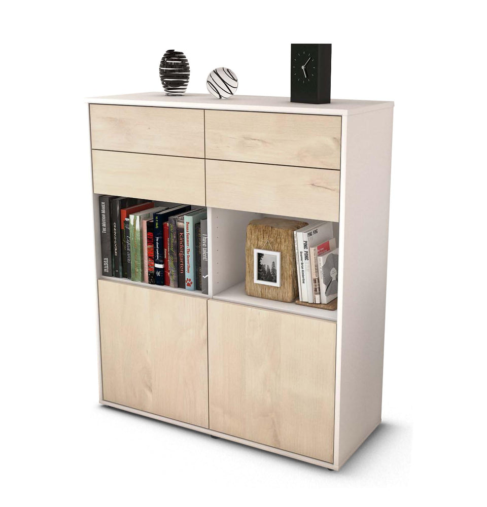 Highboard Joelina, Zeder Studio (92x108x35cm) - Stil.Zeit Möbel GmbH