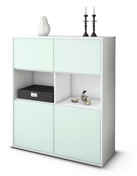 Highboard Katyna, Mint Studio (92x108x35cm) - Stil.Zeit Möbel GmbH