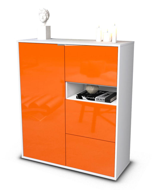 Highboard Leana, Orange Studio (92x108x35cm) - Stil.Zeit Möbel GmbH