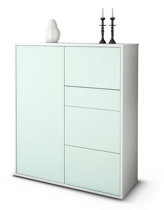 Highboard Leandra, Mint Studio (92x108x35cm) - Stil.Zeit Möbel GmbH