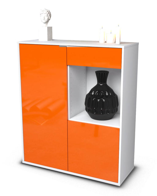 Highboard Lena, Orange Studio (92x108x35cm) - Stil.Zeit Möbel GmbH