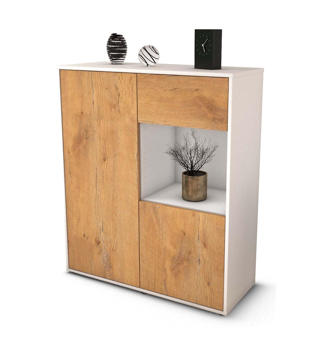 Highboard Lisa, Eiche Studio (92x108x35cm) - Stil.Zeit Möbel GmbH