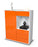 Highboard Lorella, Orange Studio (92x108x35cm) - Stil.Zeit Möbel GmbH