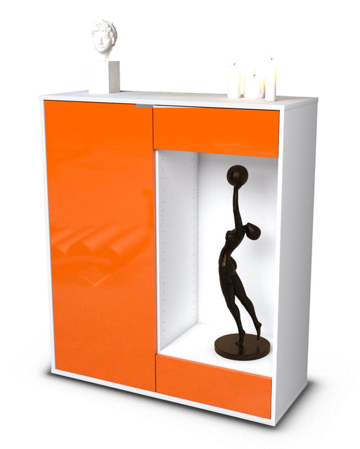 Highboard Lorenza, Orange Studio (92x108x35cm) - Stil.Zeit Möbel GmbH