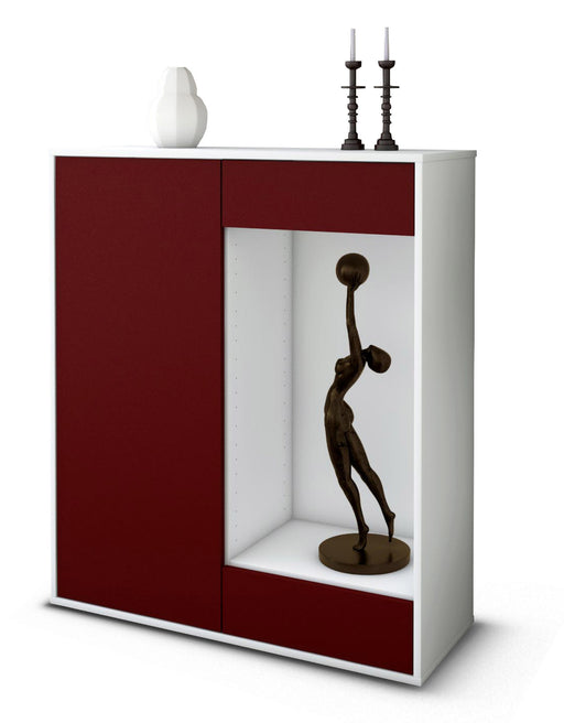 Highboard Lorenza, Bordeaux Studio (92x108x35cm) - Stil.Zeit Möbel GmbH