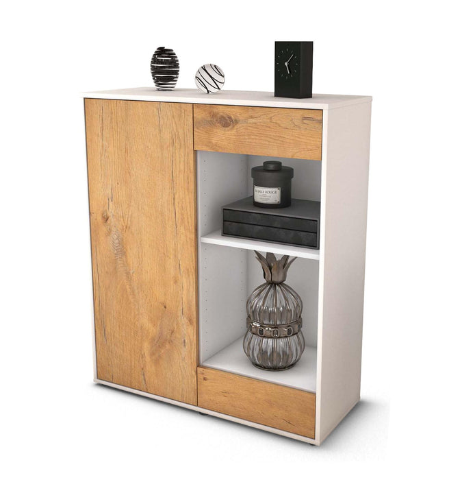 Highboard Louisa, Eiche Studio (92x108x35cm) - Stil.Zeit Möbel GmbH