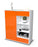 Highboard Luana, Orange Studio (92x108x35cm) - Stil.Zeit Möbel GmbH