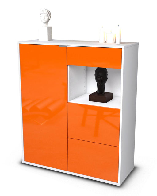Highboard Lucia, Orange Studio (92x108x35cm) - Stil.Zeit Möbel GmbH