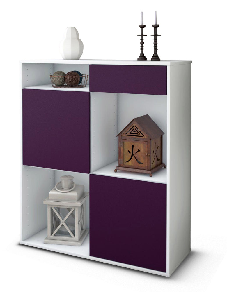 Highboard Luisa, Lila Studio (92x108x35cm) - Stil.Zeit Möbel GmbH