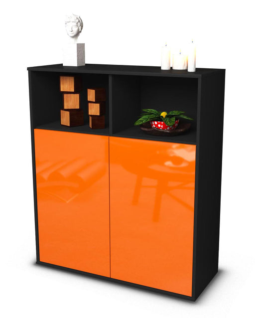 Highboard Giovanna, Orange Studio (92x108x35cm) - Stil.Zeit Möbel GmbH