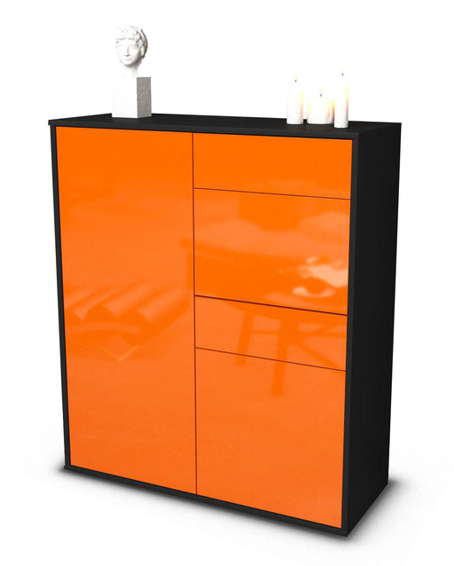 Highboard Laetitia, Orange Studio (92x108x35cm) - Stil.Zeit Möbel GmbH