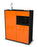 Highboard Leoni, Orange Studio (92x108x35cm) - Stil.Zeit Möbel GmbH
