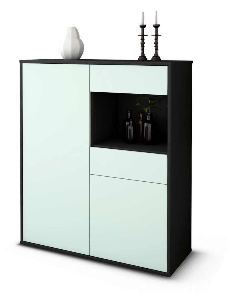 Highboard Leoni, Mint Studio (92x108x35cm) - Stil.Zeit Möbel GmbH