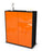 Highboard Letizia, Orange Studio (92x108x35cm) - Stil.Zeit Möbel GmbH