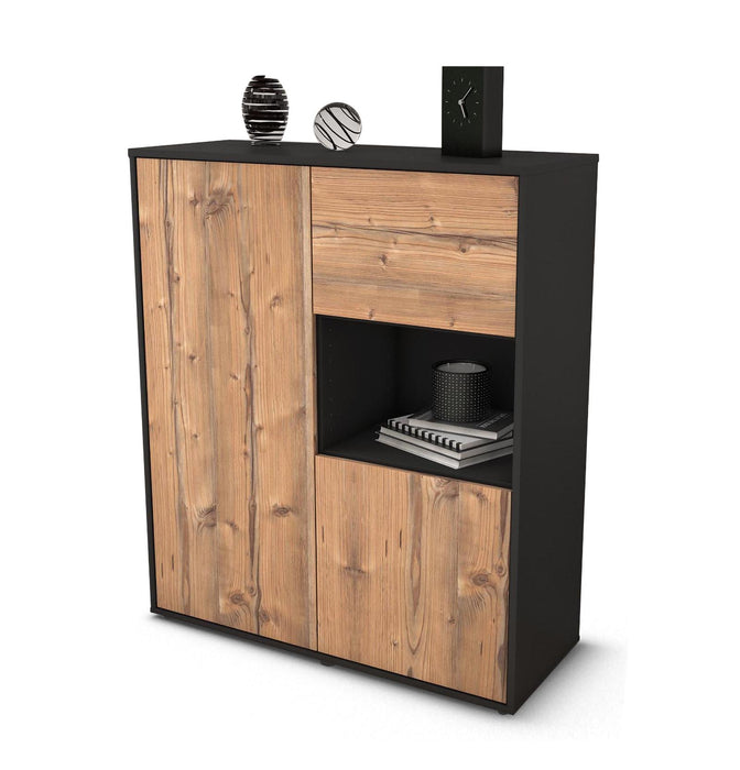 Highboard Liridona, Pinie Studio (92x108x35cm) - Stil.Zeit Möbel GmbH