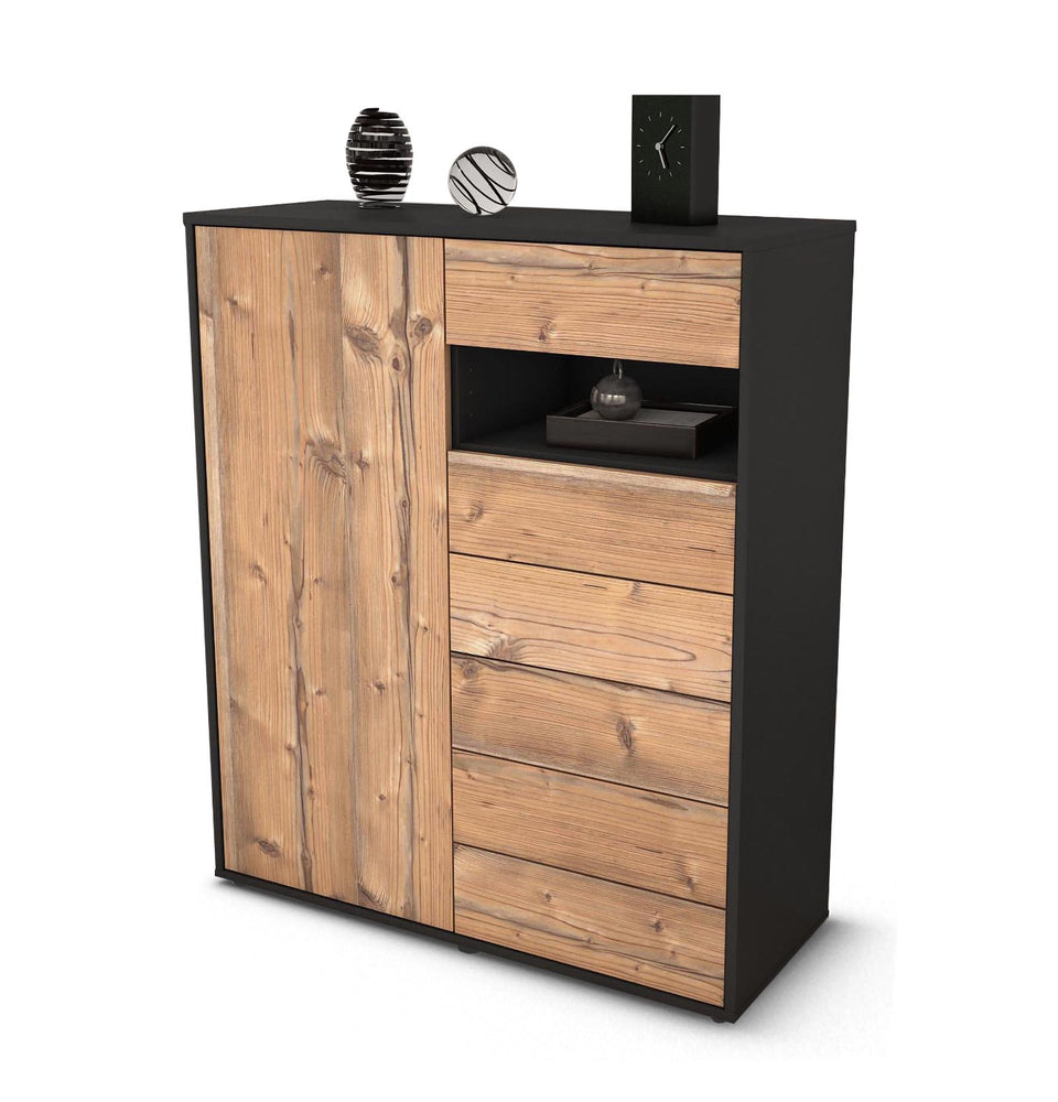 Highboard Lola, Pinie Studio (92x108x35cm) - Stil.Zeit Möbel GmbH