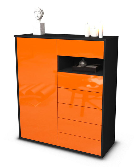 Highboard Lola, Orange Studio (92x108x35cm) - Stil.Zeit Möbel GmbH