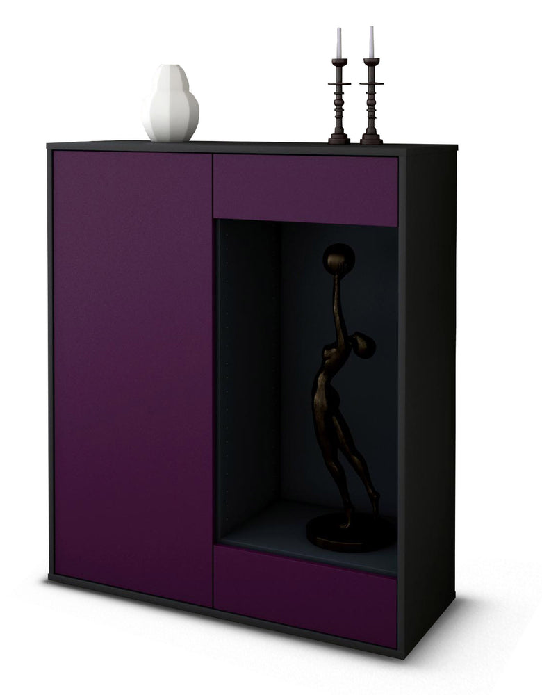 Highboard Lorenza, Lila Studio (92x108x35cm) - Stil.Zeit Möbel GmbH