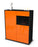 Highboard Lucia, Orange Studio (92x108x35cm) - Stil.Zeit Möbel GmbH