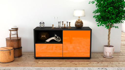 Lowboard Adrina, Orange (92x49x35cm) - Stil.Zeit Möbel GmbH