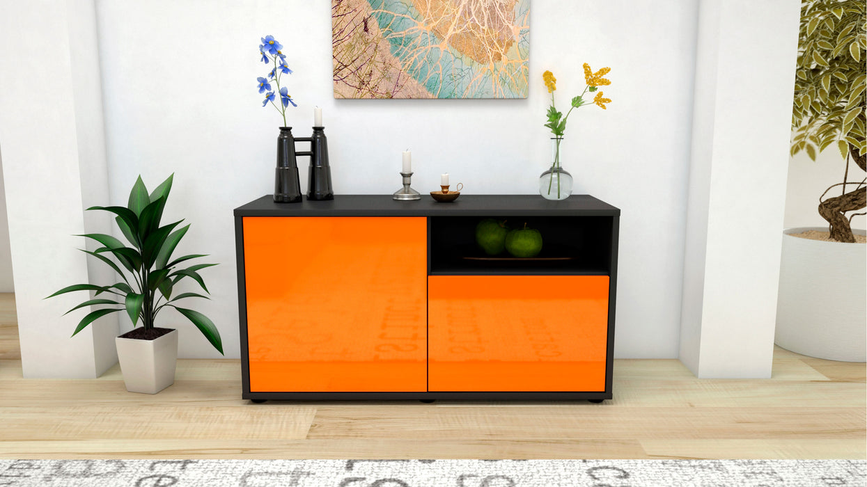 Lowboard Ajda, Orange (92x49x35cm) - Stil.Zeit Möbel GmbH