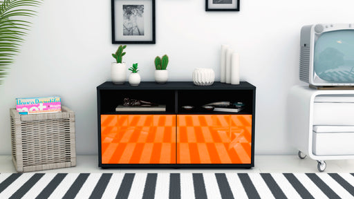 Lowboard Alegra, Orange (92x49x35cm) - Stil.Zeit Möbel GmbH