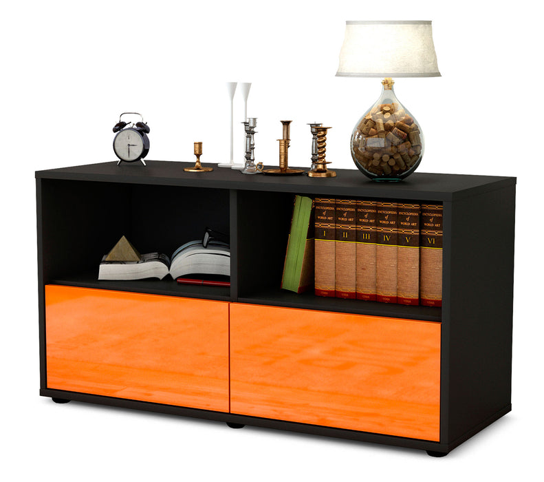 Lowboard Aeon, Orange (92x49x35cm) - Stil.Zeit Möbel GmbH